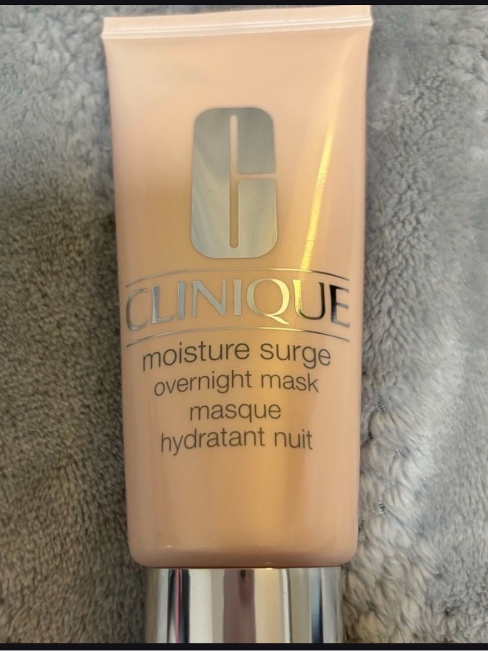 Clinique Moisture Surge Overnight Mask — Soft Peach Cream